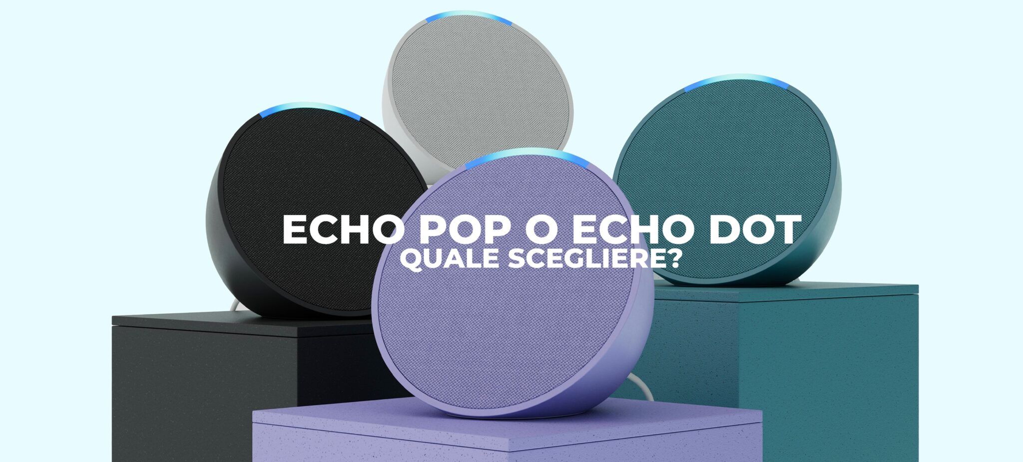 Echo Pop Verde Petrolio + WiZ Presa Intelligente – Kit Base Per Casa Intelligente Con Alexa, Bluetooth E Controllo Vocale